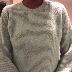 Teal sweater